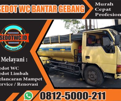 SEDOT WC BANTAR GEBANG